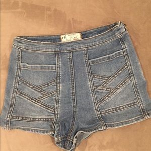 Free People shorts size 25